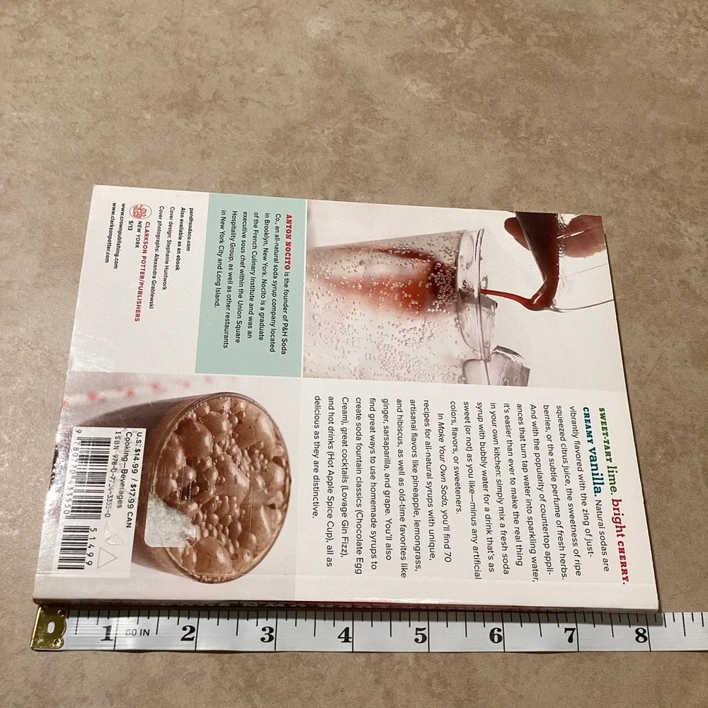 Make Your Own Soda Recipe Book by Anton Nocito